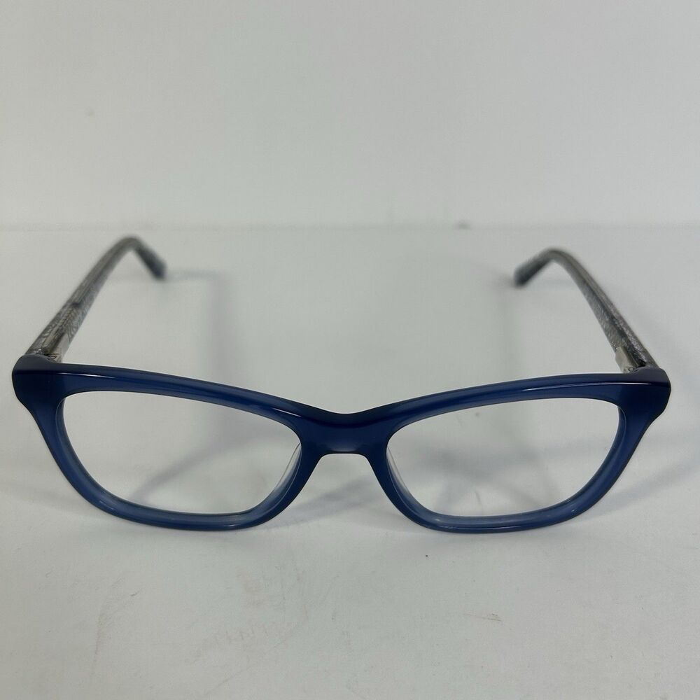Bebe BB5213  Navy Crystal  AUTHENTIC EYEGLASSES 52-16 135